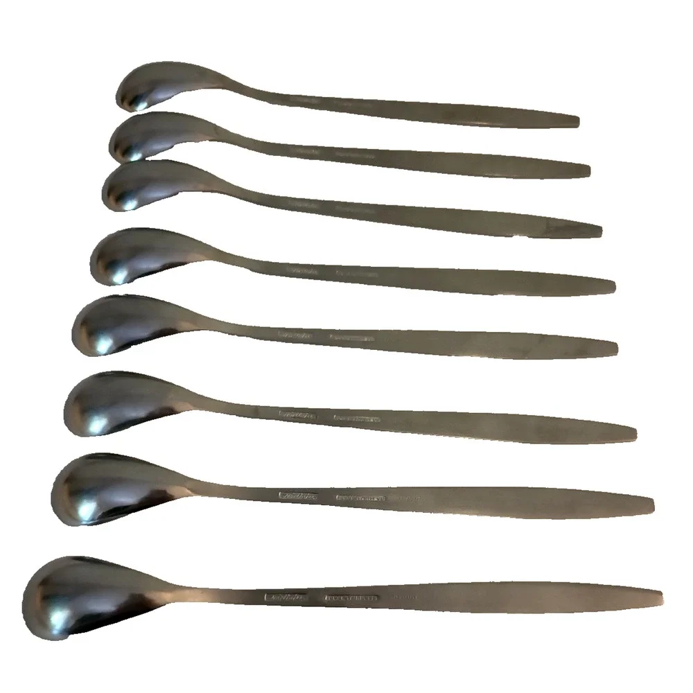 8 piece Noritake Fantasy Iced Tea Spoons 7 1/4